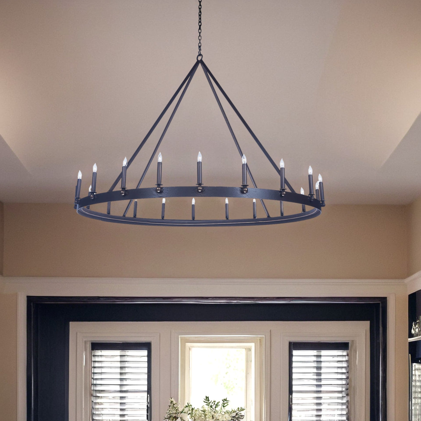 Alex Single Tier Chandelier