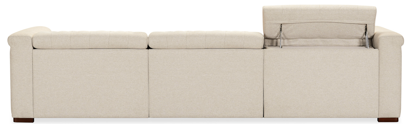 Chesterfield Luxe Power Recliner Sofa