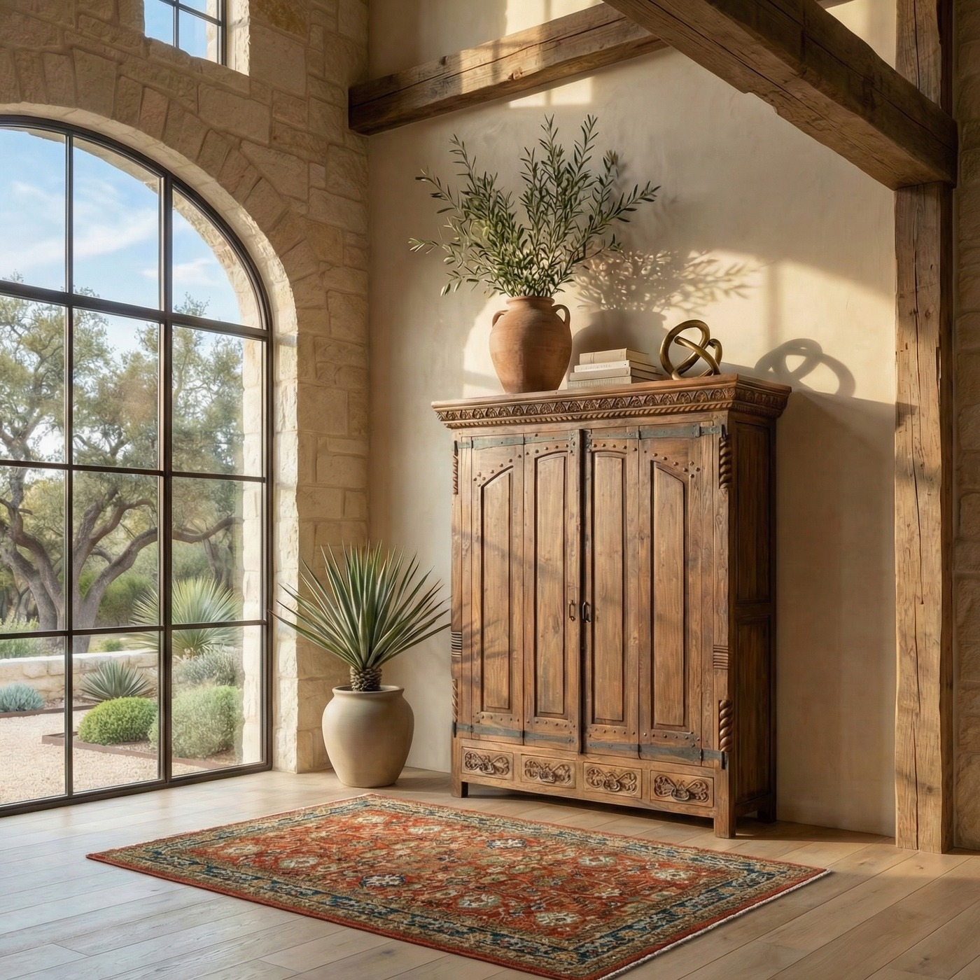 〘輝〙オーダーシェルフ Ansel Curio Cabinet – Howard Miller
