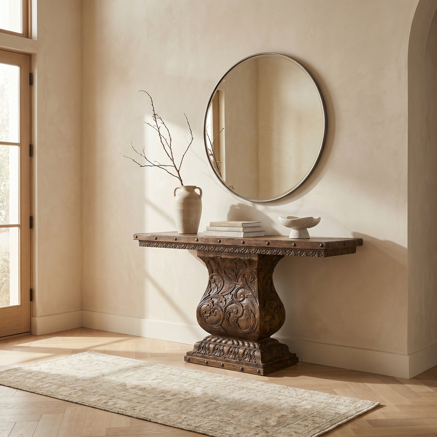 Sacred Heart Wide Console Table | Jason Scott – Hill Country Interiors